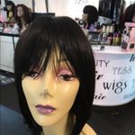 #Human #hair Remy wig Long black BOB Photo 1