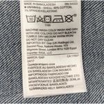 Gap Blue Denim Midi Skirt Button Front Medium Wash Size 31R Photo 4