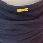 Helen Jon Tortoise Tankini Top Navy Size XL Photo 7