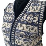 st. john's bay ✨St.John’s Bay Vintage Knit Wool Blend Sz Medium Vest with zipper✨ Photo 2