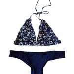 TAVIK Bikini Set Lily Triangle Jayden Bottom Floral Small Medina Evening Blue Photo 3