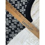 Gap Vintage  Sweater Vest Cardigan Womens Size M Preppy Wool Holiday Toggle 80's Photo 6