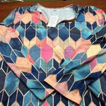 EXCLUSIVE ladies blouse XL Blue Photo 7