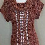 Mudd Women's  Cowl Neck Short Sleeved Sweater Size Large Photo 0