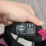 T & T Fashion Cap New York Black & Pink Flat Brim Cap Photo 4