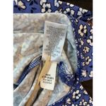 J Jill Wearever Collection XS Blue Floral Knit Tunic Top Bloomcore‎ Church NWT Photo 7