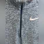 Nike Gray Quarter-Zip Athletic Top Size S Photo 4