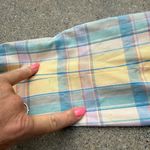 Vintage 80s Pastel Blue Yellow Plaid Blazer Separates by Donkenny Size 12 Photo 7