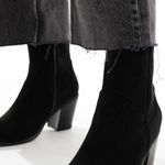 ASOS Rational Heeled Western Boots In Black Photo 2