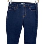 Old Navy  Womens Blue Dark Wash Mid Rise Rockstar Super Skinny Jeans Size 8 Photo 2