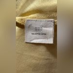 Anthropologie Yellow Strapless Embroidered Dress Photo 9