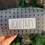 Rae Dunn Black And White Zipper Cosmetic Makeup Bag Photo 0