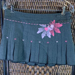 Wet Seal Vintage Y2K  Schoolgirl Skirt with Ribbon Size 7 Photo 0