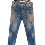 Miss Me Boyfriend Tribal Design Ankle Jeans Photo 0