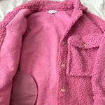 VICI NEW  Pink Oversized Shacket Photo 4