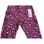 Wild Fable High Rise Leggings Purple Pink Leopard Print Girls Size XS New Photo 2