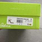 Sam Edelman Doran Strappy Heeled Sandal Size 10 Brown Maple Croc NIB Formal Photo 12