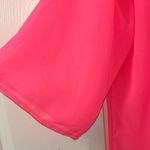 H&M  Sheer Bright Pink Kimono(Size XS) Photo 5