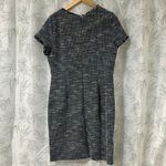 Loft  Dark Gray Knee-Length Crew Neck Sheath Dress NWT Photo 1