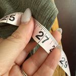 KYLA SEO | Dark Sage Green Embroidered Cotton Gauze Boxy Blouse | Size Small Photo 7