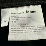 Reformation Jeans Ribbed High Neck Sleeveless Long Maxi Dress Black Medium M Photo 6