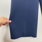 Tory Burch Pants Womens 6 Navy Button Detail Cropped Sailor Nautical Minimalist Photo 4