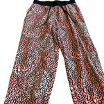 Topshop Petite Colorful Jogger Pants Boho Print Pull-On Drawstring Size 4P Women Photo 4