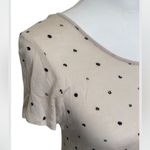 Kensie Dot Super Soft Tee Top Medium Photo 1
