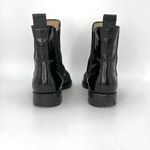 Clarks  x Orla Kiely Ponyhair Chelsea Boots Black Leather Booties Photo 10
