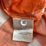 Anthropologie Maeve Orange Gingham Blouse XS Photo 4