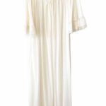 Vintage Radcliffe Off White Sheer Peignoir Robe Photo 0