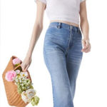 Alice + Olivia  Gorgeous Coin Pocket Ankle Jeans In Best Intentions Size 27 Photo 0