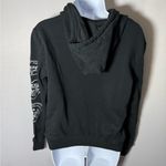 BKYS Lucky Charm Women’s Black Hoodie, Size Small Red Photo 3