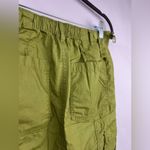 Wild Fable Olive Green Cotton Utility Cargo Skirt XXS Long Midi Pockets D-Ring Photo 8
