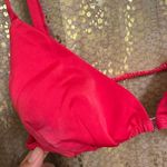 Free People Intimately Hot Magenta Pink Front Clip Triangle Bralette S NWOT Photo 2