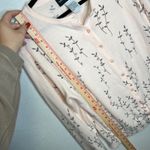 SAGE HARBOR Womens Cardigan Sweater VTG Pink Floral Button Long Sleeve Large Photo 3