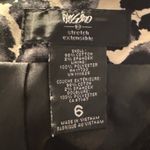 Mossimo Supply Co Mossimo (T) Rorschach Womens Straight Pencil Skirt 6 Black Leopard Stretch EUC Photo 2