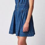 Free People  Chester Denim Mini Dress Photo 0