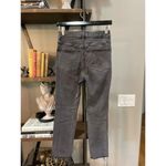 Madewell Stovepipe Jeans Raw-Hem Edition Banberry Wash Womens Size 25 Photo 6