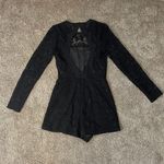 Alexis Long Sleeve Lace Romper Photo 0