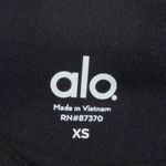 Alo Yoga High Waist Black Moto Athletic Workout Leggings Womens Size XS Photo 5