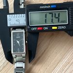 Seiko  Very Rare Ladies Watch Elevated Cut Crystal Black Dial Stainless Bracelet Photo 12