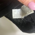 Eddie Bauer Vintage 100% Linen Black Flower Design Loose Knit Tank Top Sz Medium Photo 5