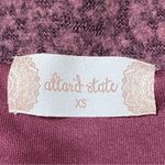 Altar'd State Altar’d State Plum Textured Fleece Fit & Flare Mini Dress XS Soft Cozy Boho Photo 2