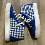 Mudd High Top Sneakers Blue White Check Poppy-07L Womens Size 10 Photo 10