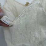 Bel Canto Vintage 60s Ivory Cream Slip Dress Lace Coquette Full Lingerie Size 34 Photo 7