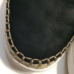 UGG  Caleel Black Leather Espadrille Sneakers Photo 10