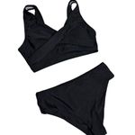 Ruched cross cross bikini set Photo 1