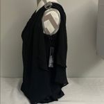 R & M Richards   New! Women’s Elegant Black One-Shoulder Top size 6 Photo 4