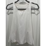 Lululemon  Side Pleats Tennis Tank Top in White Sz XL Photo 1